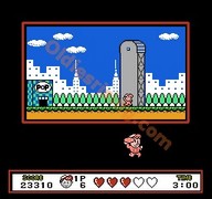 une photo d'Ã©cran de Pizza Pop sur Nintendo Nes
